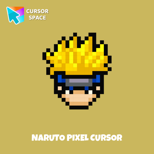 Naruto Pixel cursor arrow cursor